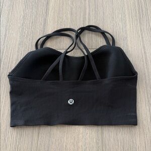 lululemon athletica Black Multi-Strap Sports Bra
